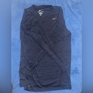 Nike DryFit Men’s Blue Long sleeve Activewear M